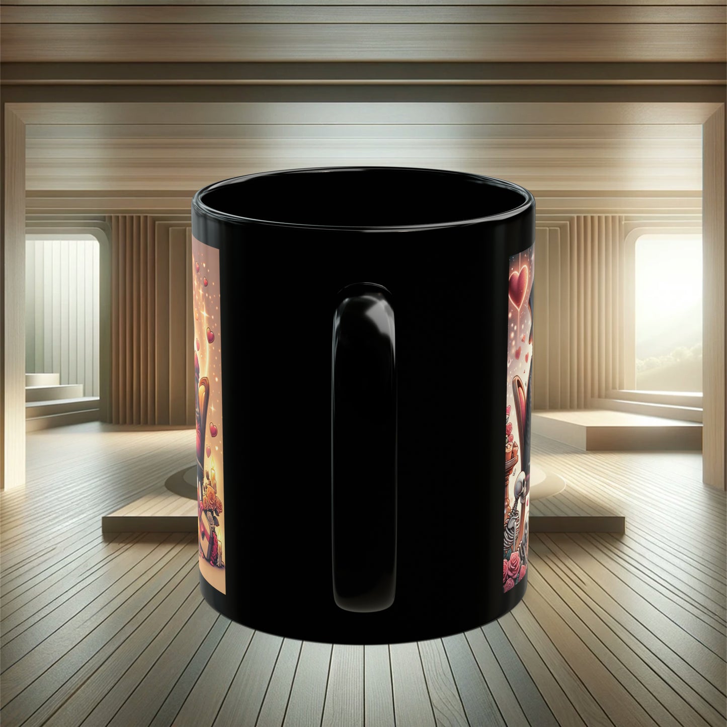 "Eternal Love Brew" 11oz Black Mug