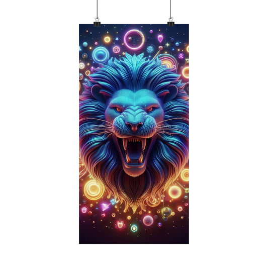 The Lions Roar - Matte Vertical Posters