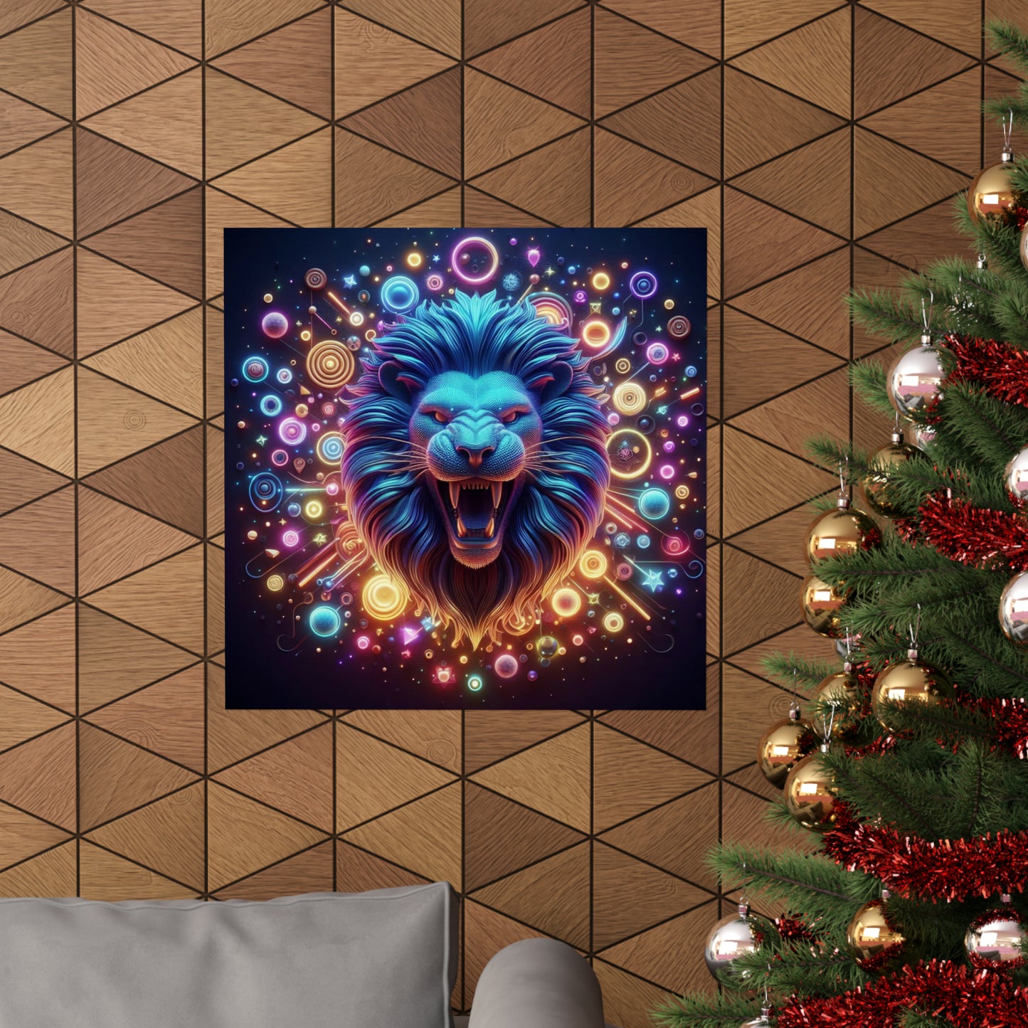 The Lions Roar - Matte Vertical Posters