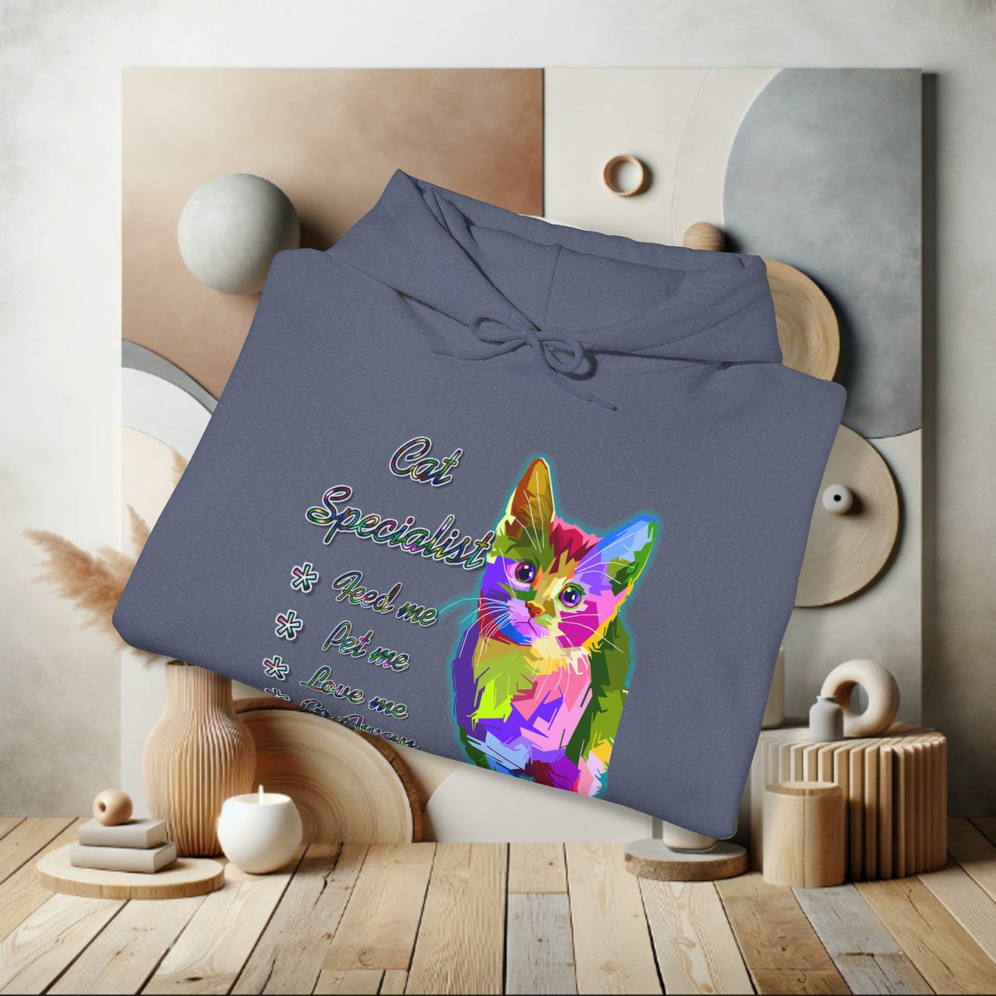 Cat Specialist, cat lover gift, cat lover, Cat Lover Gift, cat, Hooded Sweatshirt