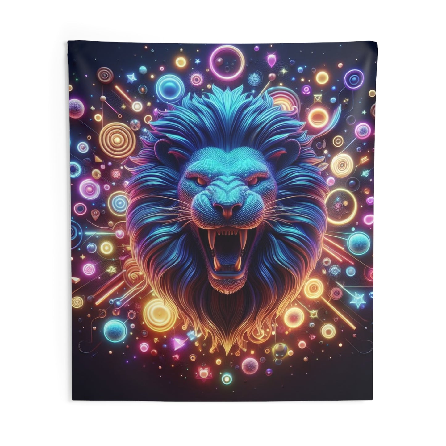 The Lions Roar - Indoor Wall Tapestries