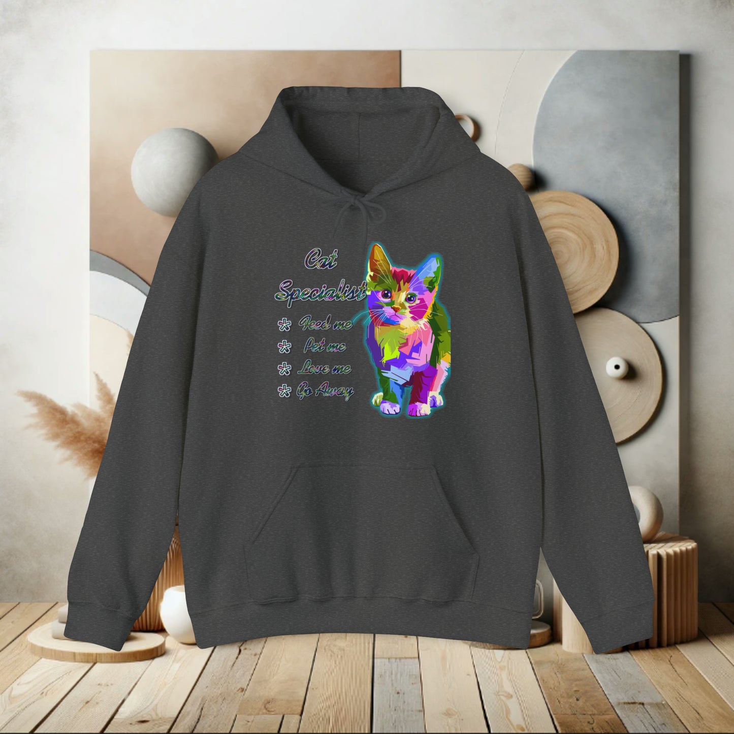 Cat Specialist, cat lover gift, cat lover, Cat Lover Gift, cat, Hooded Sweatshirt