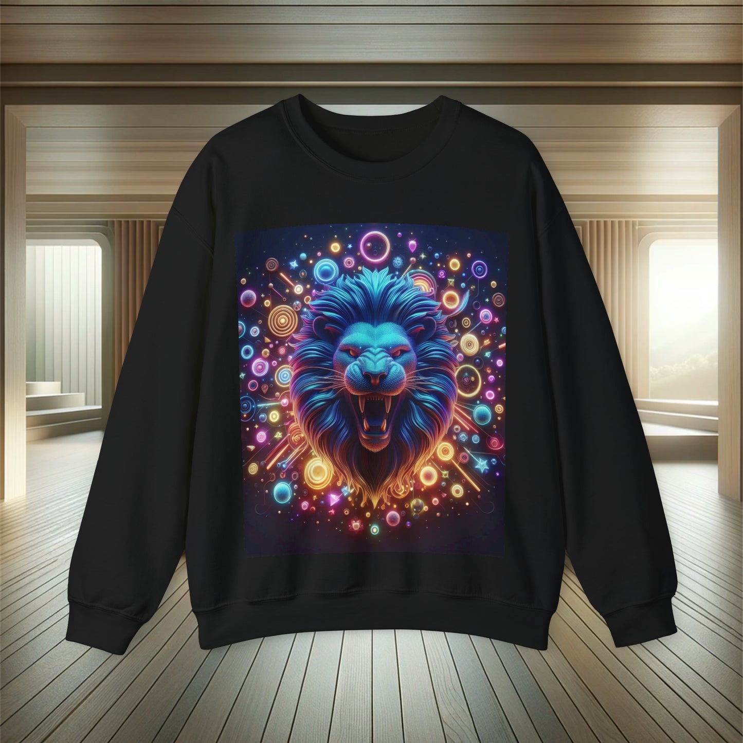 the Lions Roar - Unisex Heavy Blend™ Crewneck Sweatshirt