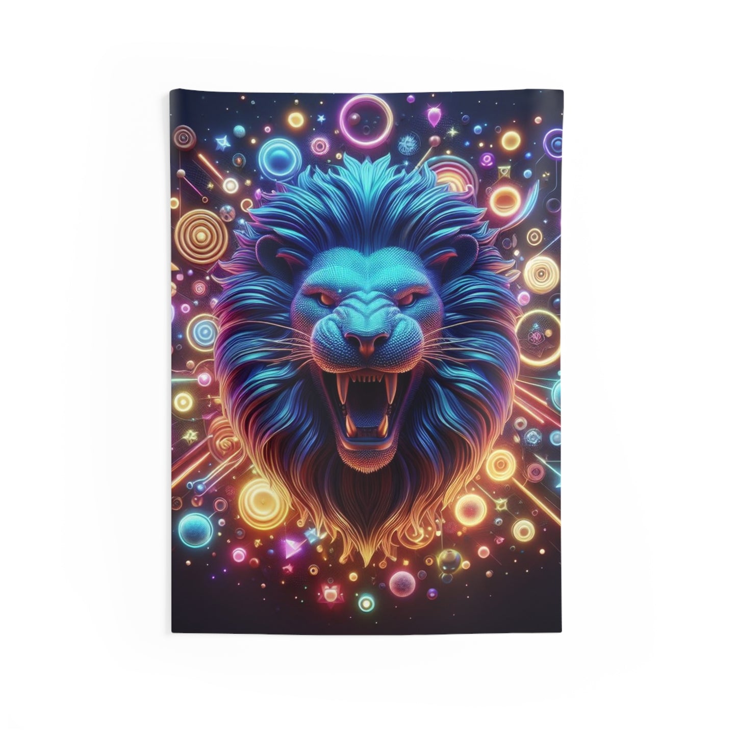 The Lions Roar - Indoor Wall Tapestries
