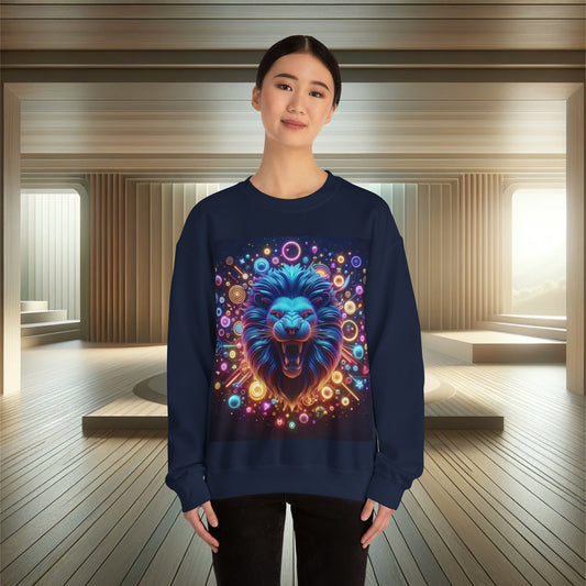 the Lions Roar - Unisex Heavy Blend™ Crewneck Sweatshirt