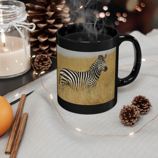 Kenya Zebra Mug - Perfect for Wildlife Lovers - Unique Mug for Coffee, Tea, Gifts, Travel Souvenirs