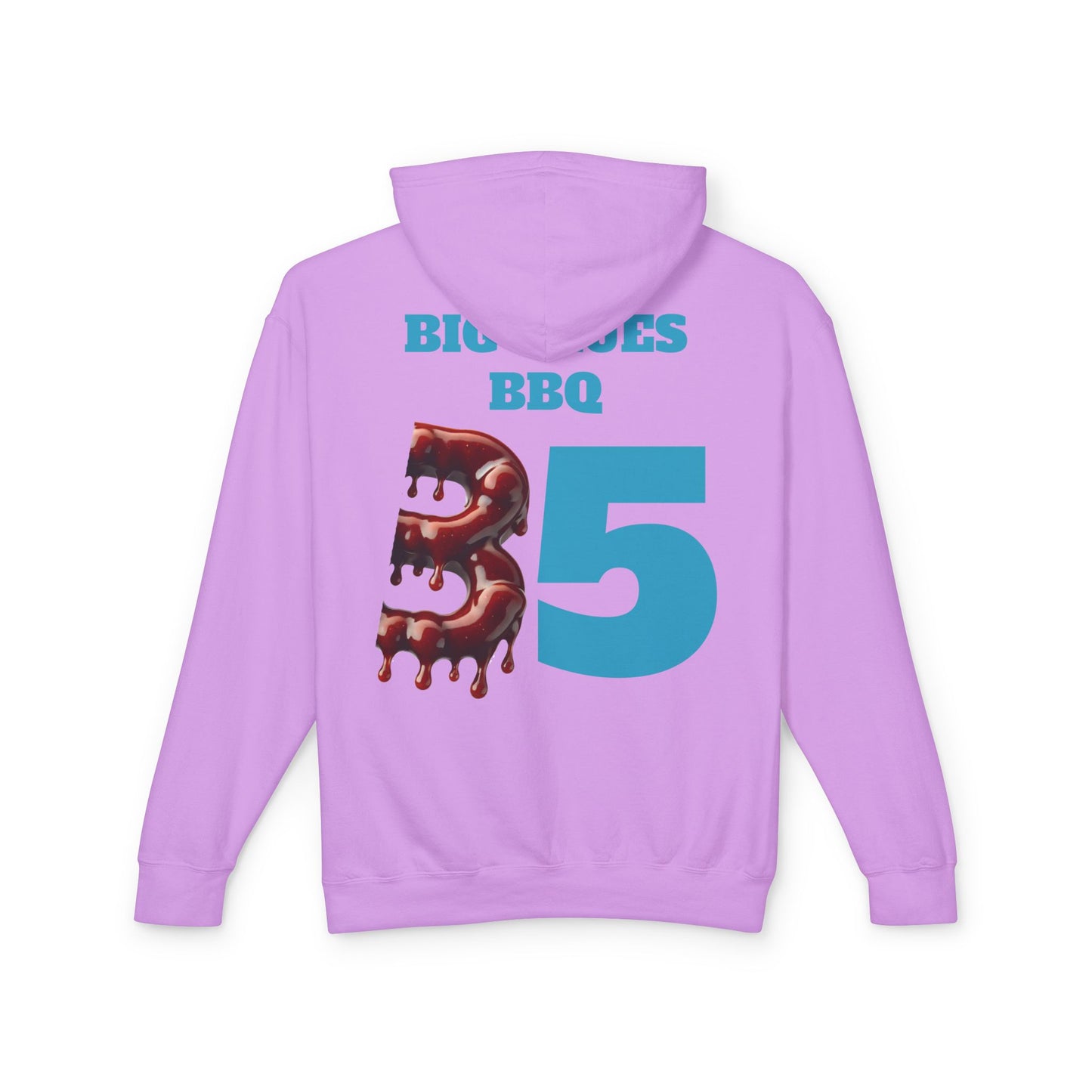 BBQ Hoodie - Big Blues Lightweight Hooded Sweatshirt