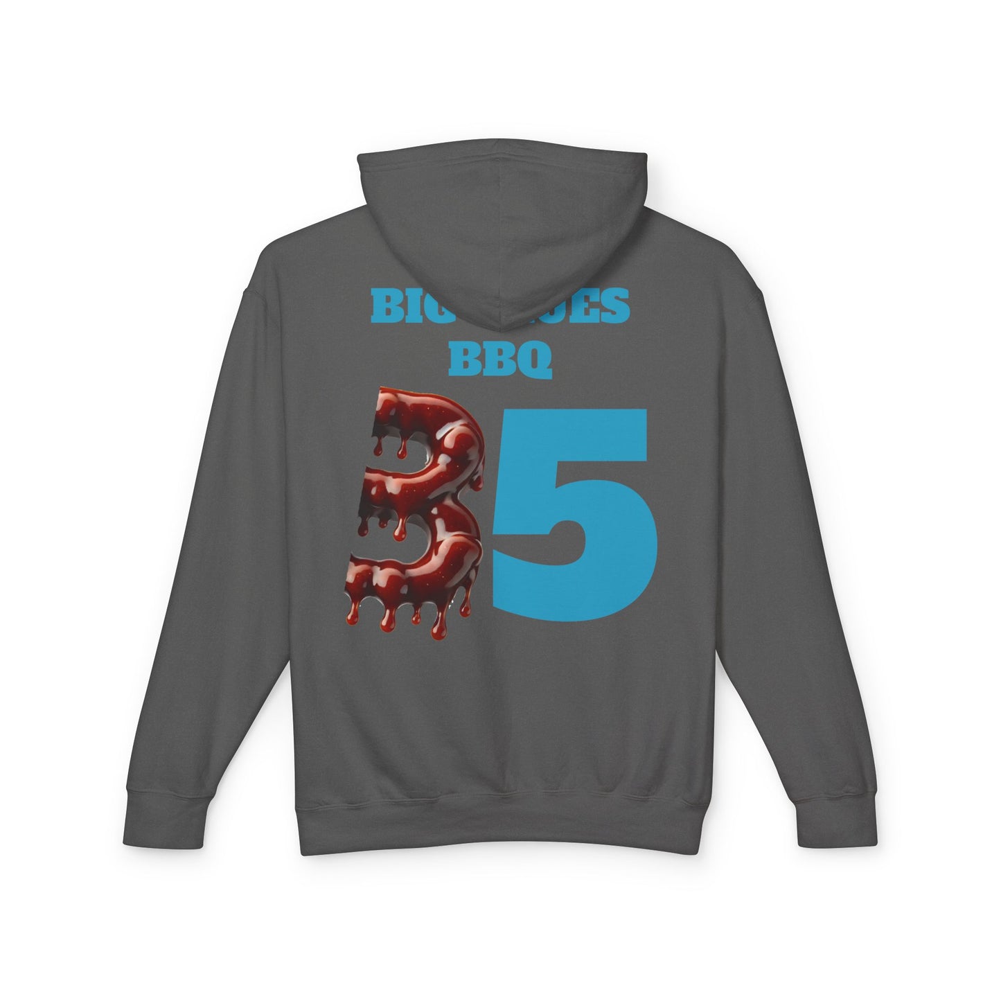 BBQ Hoodie - Big Blues Lightweight Hooded Sweatshirt