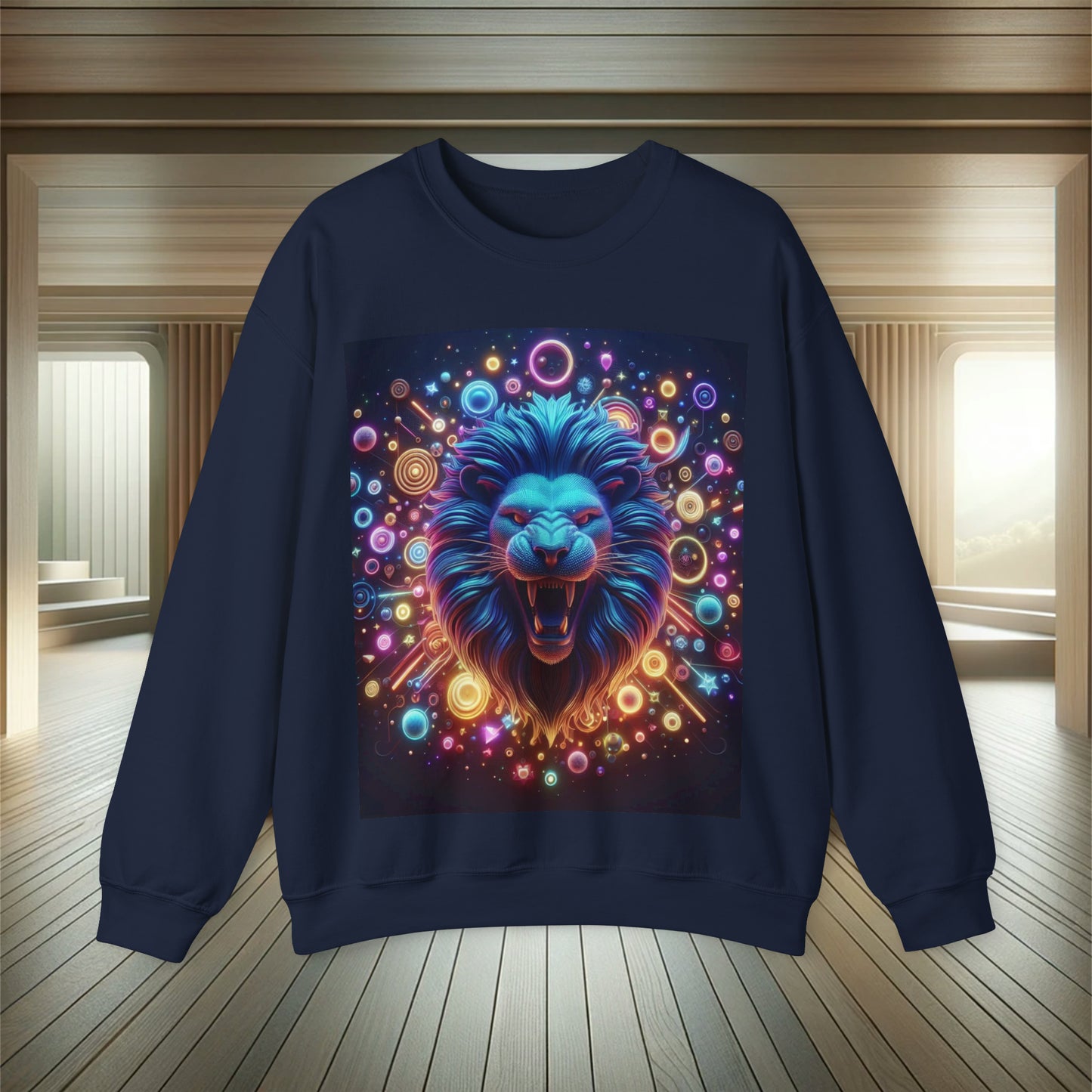 the Lions Roar - Unisex Heavy Blend™ Crewneck Sweatshirt