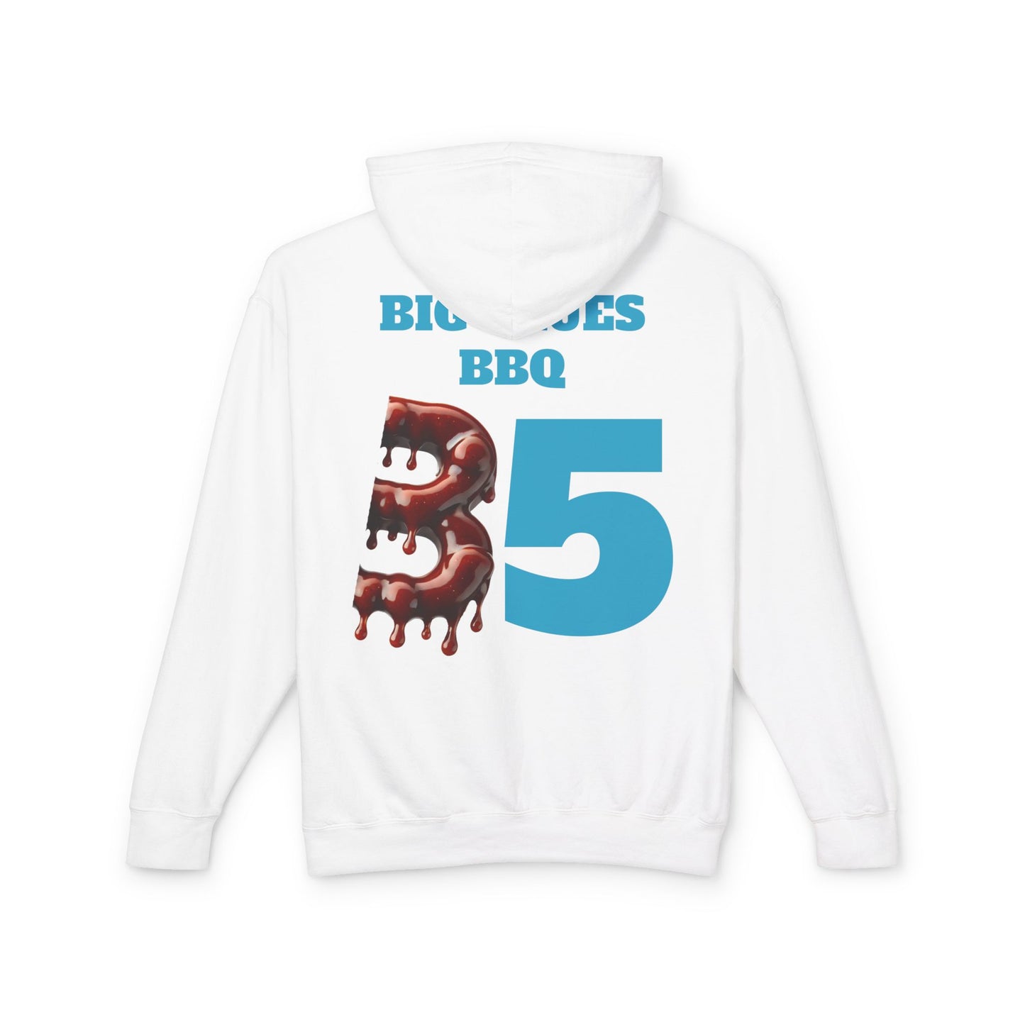 BBQ Hoodie - Big Blues Lightweight Hooded Sweatshirt