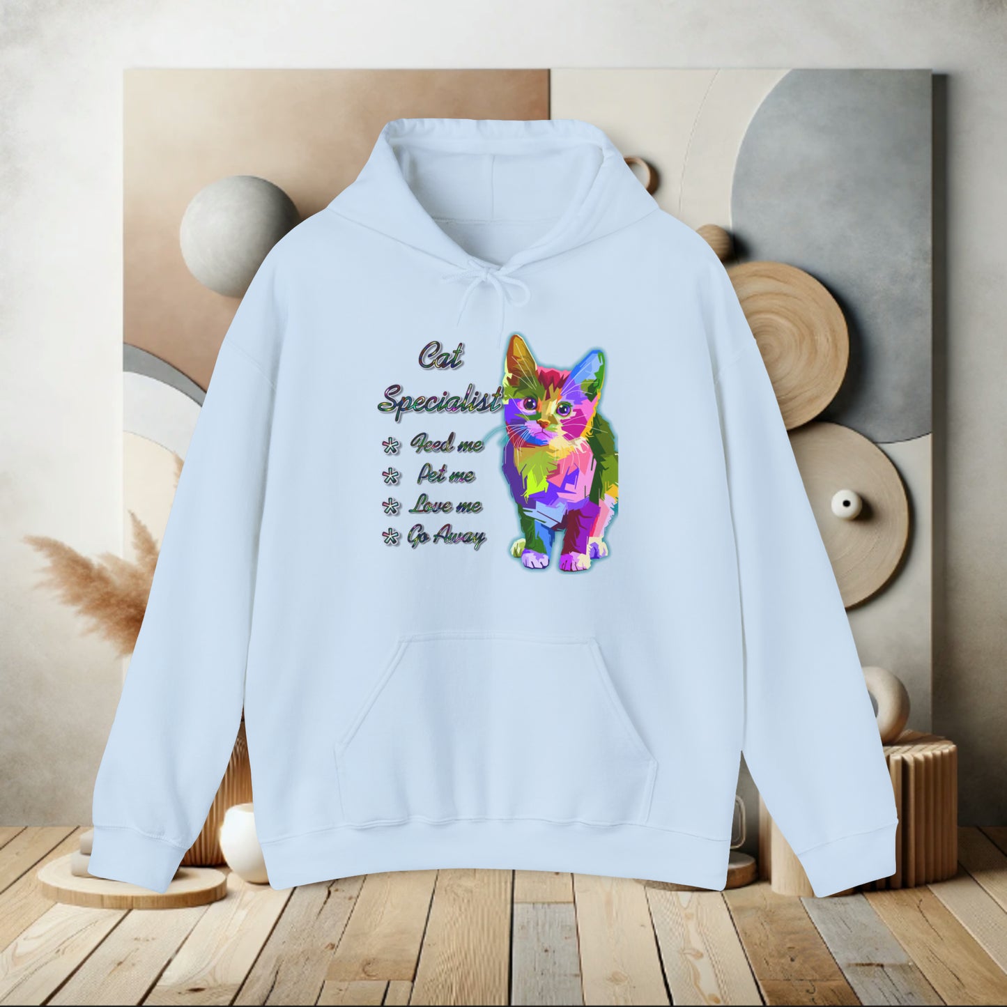 Cat Specialist, cat lover gift, cat lover, Cat Lover Gift, cat, Hooded Sweatshirt