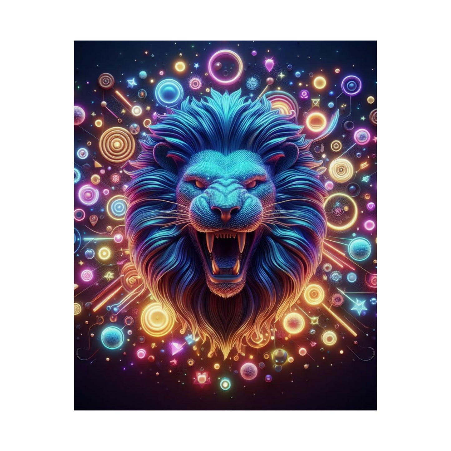 The Lions Roar - Matte Vertical Posters