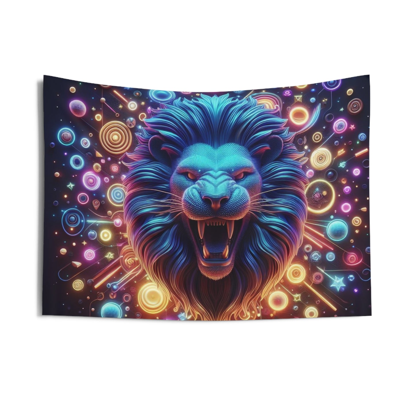 The Lions Roar - Indoor Wall Tapestries