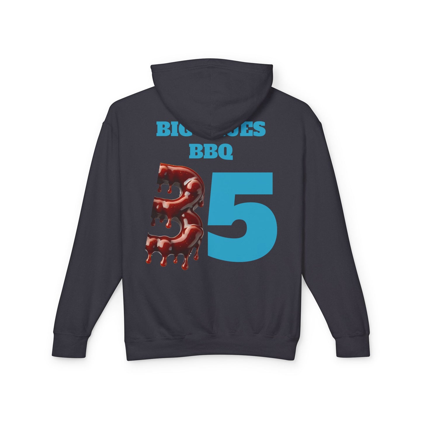 BBQ Hoodie - Big Blues Lightweight Hooded Sweatshirt